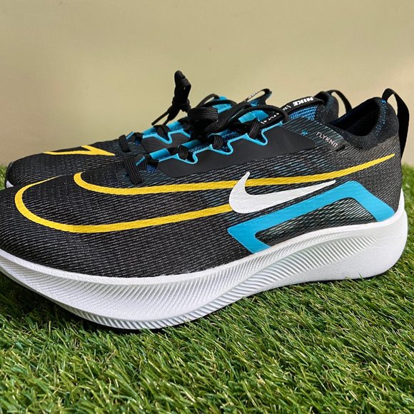 Nike Men\'s Zoom Fly 4 Running Shoes Size 12 Black Blue White CT2392-003 NEW main image 10